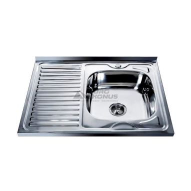 MIRA Мойка накладная для кухни левое крыло Decor Right (MR 8060)